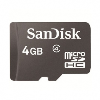 闪迪（SanDisk）MicroSDHC（TF）存储卡 4G-Class4